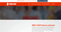 Desktop Screenshot of ferant.com.br