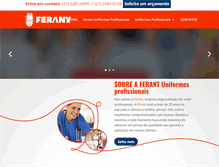 Tablet Screenshot of ferant.com.br